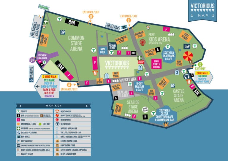 Check out the Victorious Festival Map! - Victorious Festival