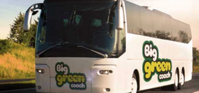 Big green coach