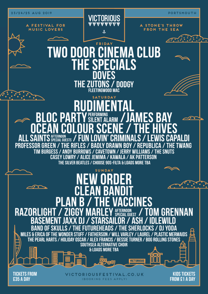 Line up Archive - Victorious Festival