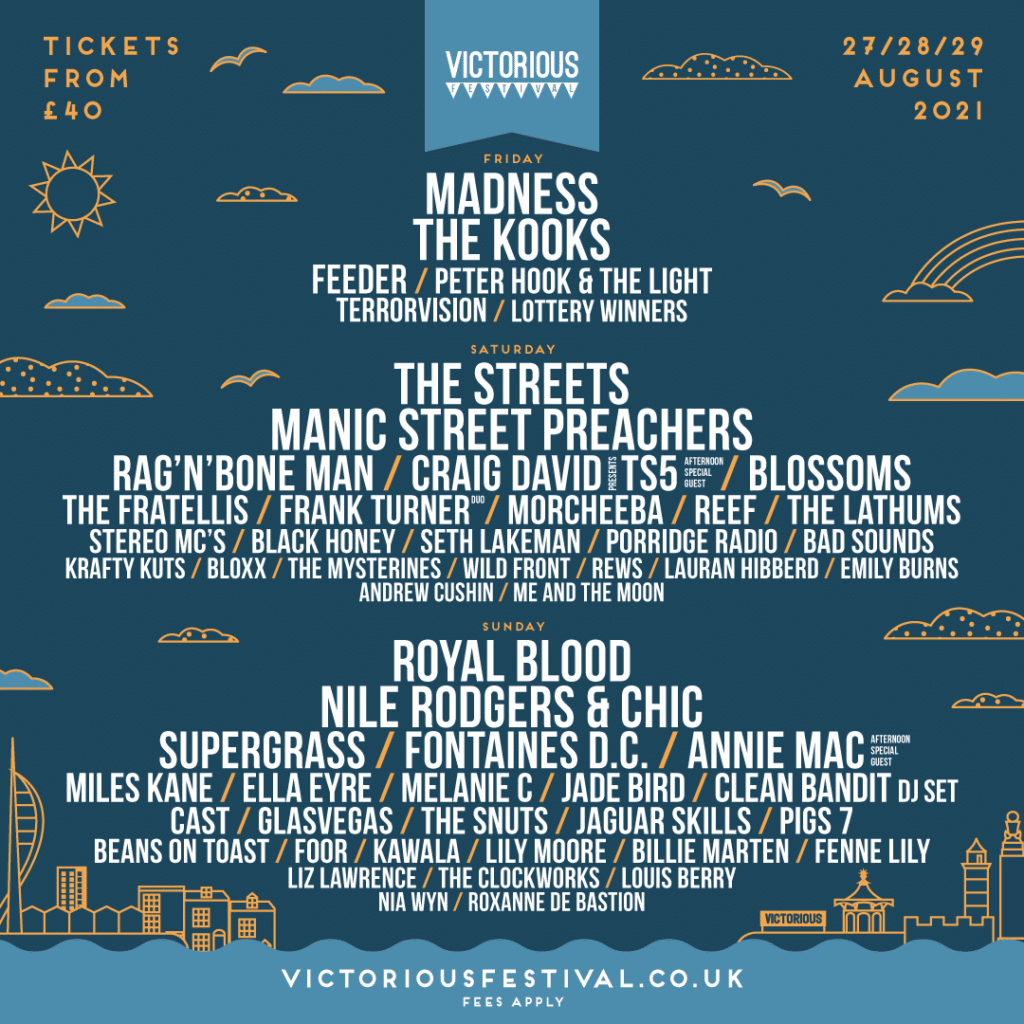 Line up Archive Victorious Festival