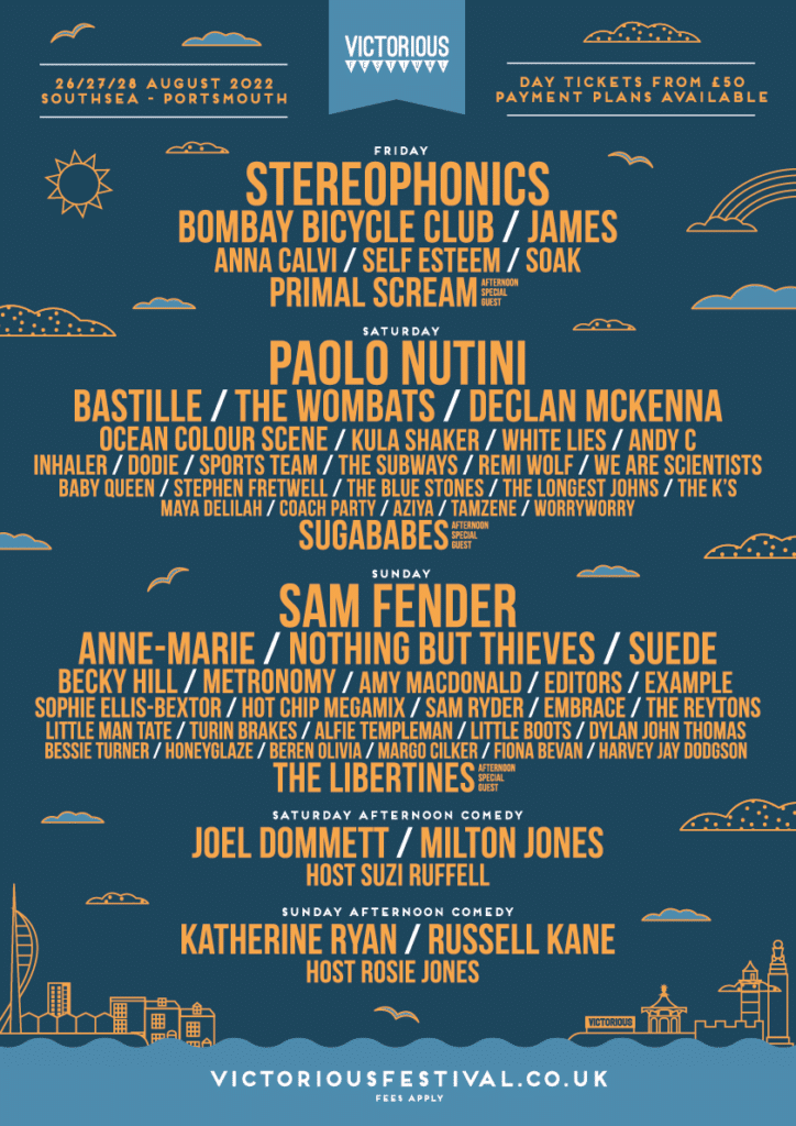 Line up Archive - Victorious Festival